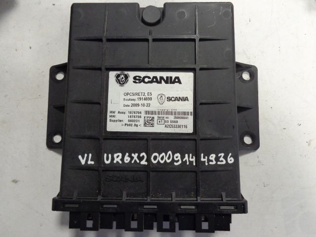 Scania R OPC5 / RET2 retarder control unit - Mootori juhtimisseade - Veoauto: pilt 1 Scania R OPC5 / RET2 retarder control unit - Mootori juhtimisseade - Veoauto: pilt 1