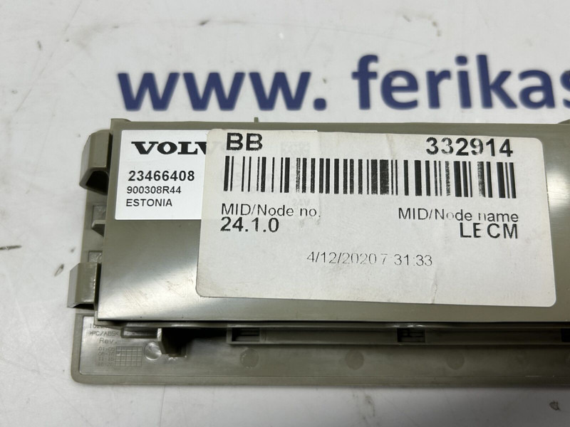 Volvo LECM control panel - Armatuurlaud - Veoauto: pilt 4 Volvo LECM control panel - Armatuurlaud - Veoauto: pilt 4
