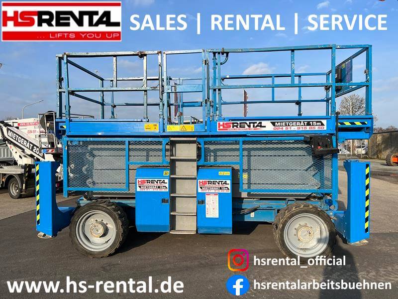 Genie GS4390 RT diesel 4x4 15m (1541) - Käärlift: pilt 1 Genie GS4390 RT diesel 4x4 15m (1541) - Käärlift: pilt 1