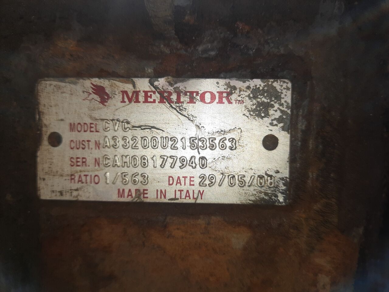 IVECO CVC Meritor IVECO City - Diferentsiaalvarustus - Buss: pilt 1 IVECO CVC Meritor IVECO City - Diferentsiaalvarustus - Buss: pilt 1