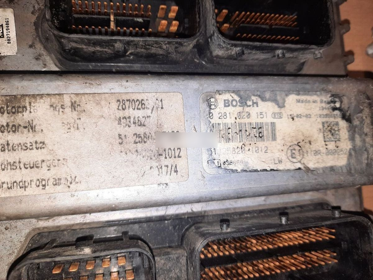 MAN BOSCH 0281001521. 0261200173 \ 020600009 1730575   MAN liising MAN BOSCH 0281001521. 0261200173 \ 020600009 1730575   MAN: pilt 12