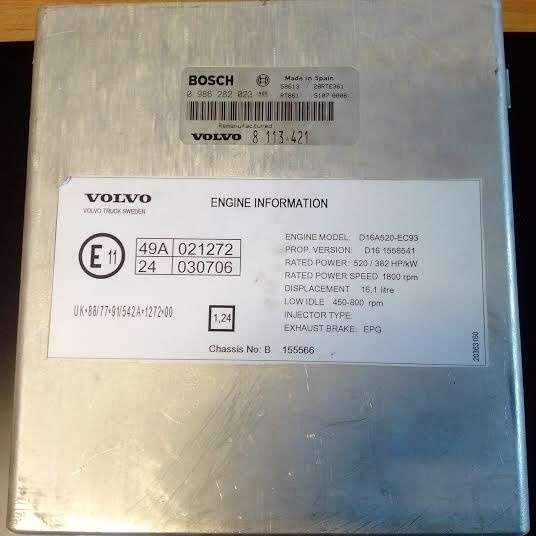 MAN BOSCH 0281001521. 0261200173 \ 020600009 1730575 MAN - Mootori juhtimisseade - Buss: pilt 1 MAN BOSCH 0281001521. 0261200173 \ 020600009 1730575 MAN - Mootori juhtimisseade - Buss: pilt 1