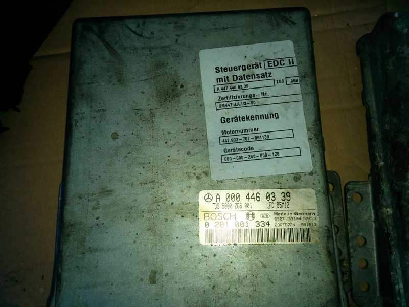 Mercedes-Benz EDC - Mootori juhtimisseade: pilt 3 Mercedes-Benz EDC - Mootori juhtimisseade: pilt 3