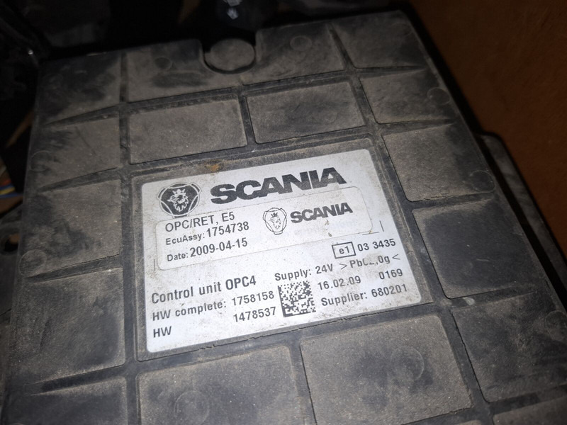 Scania C007. C006 - Mootori juhtimisseade: pilt 4 Scania C007. C006 - Mootori juhtimisseade: pilt 4