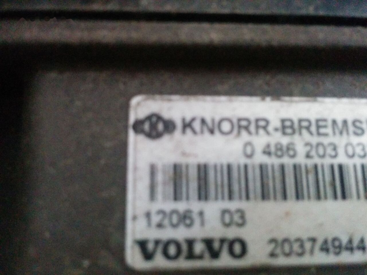 Scania Knorr- Bremz 0486203025. 4800010110.486200008.486203033   Scania Volvo liising Scania Knorr- Bremz 0486203025. 4800010110.486200008.486203033   Scania Volvo: pilt 9