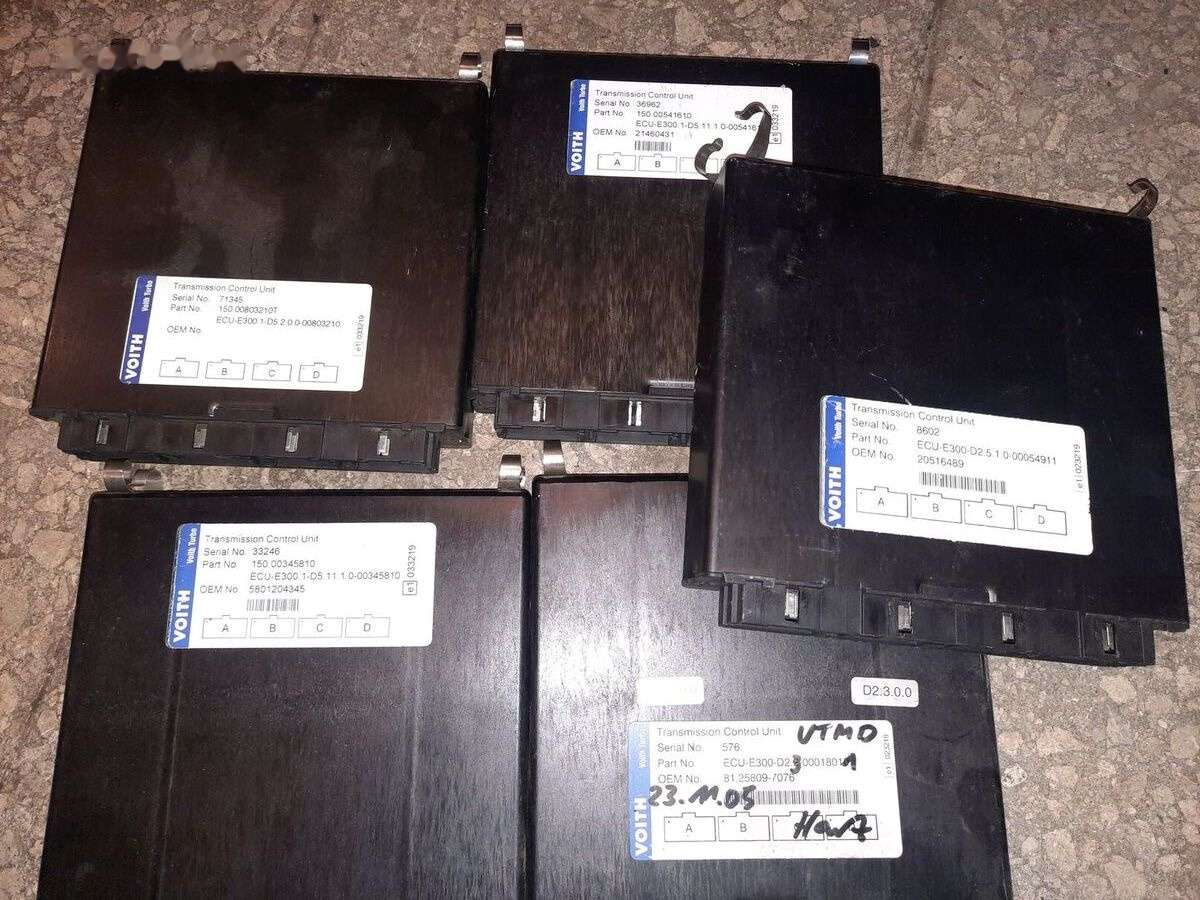 Voith ECU-E300 D2.3.0.0-00018011 MAN Volvo - Mootori juhtimisseade - Buss: pilt 5 Voith ECU-E300 D2.3.0.0-00018011 MAN Volvo - Mootori juhtimisseade - Buss: pilt 5