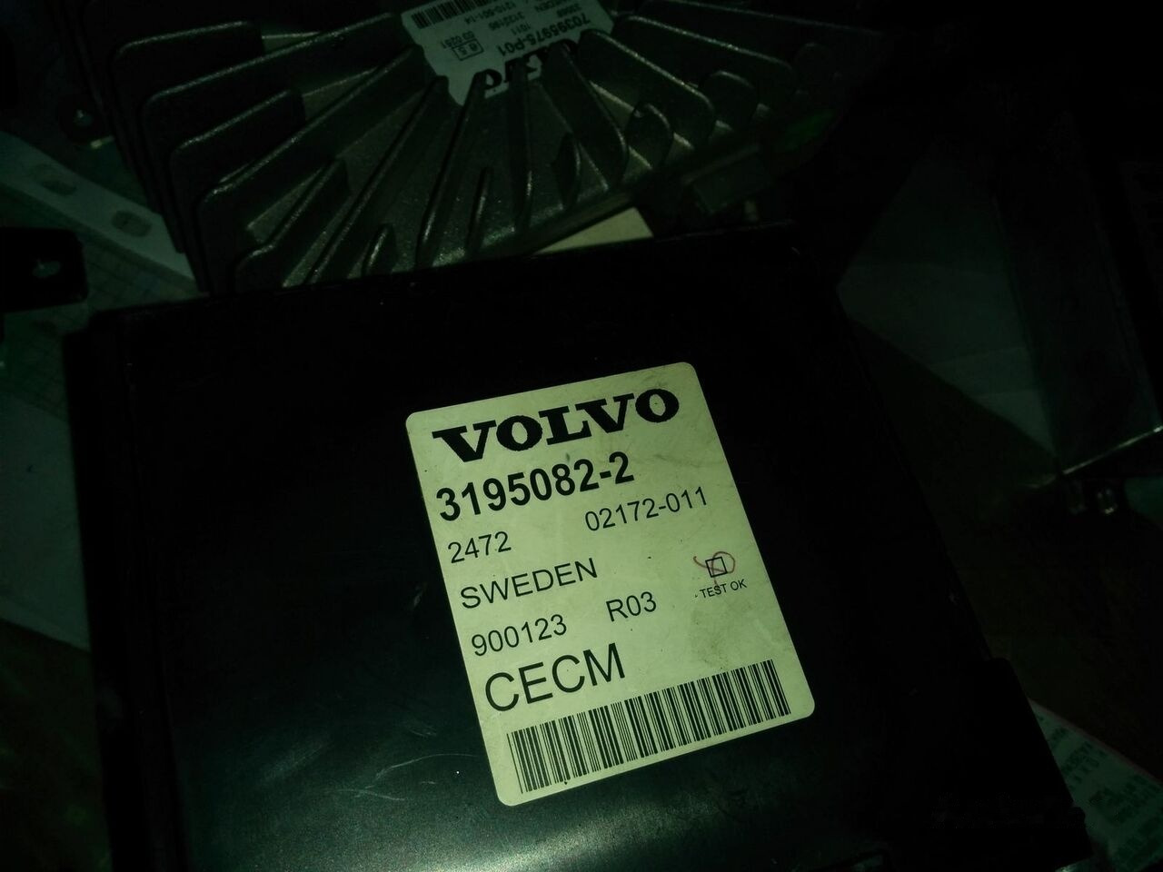 Mootori juhtimisseade - Buss Volvo 70329277 / 70395975-P01 / 70361720-P01 / 70322237-P02   Volvo B12: pilt 10