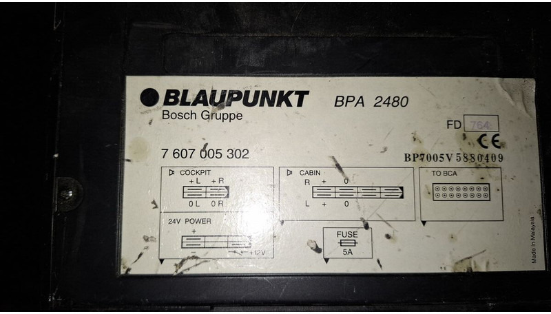 Volvo Blaupunkt BPA49 - Mootori juhtimisseade: pilt 4 Volvo Blaupunkt BPA49 - Mootori juhtimisseade: pilt 4