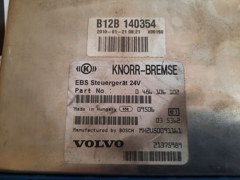 Volvo KNOR-BREMSE EBS 0486106063, 0486106028.\\\\ 0486106050 .\\ 063\\ - Mootori juhtimisseade: pilt 3 Volvo KNOR-BREMSE EBS 0486106063, 0486106028.\\\\ 0486106050 .\\ 063\\ - Mootori juhtimisseade: pilt 3