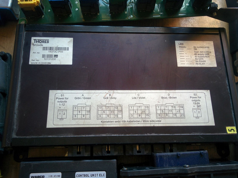 Volvo THOREB NODE/ Scania - Mootori juhtimisseade: pilt 2 Volvo THOREB NODE/ Scania - Mootori juhtimisseade: pilt 2