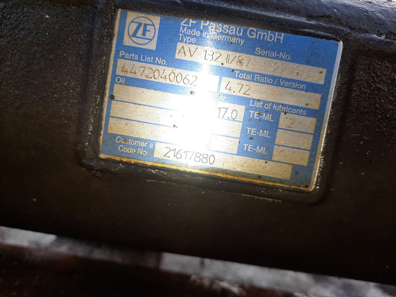 Volvo шестерни бортовой передачи ZF - Tagatelg: pilt 3 Volvo шестерни бортовой передачи ZF - Tagatelg: pilt 3