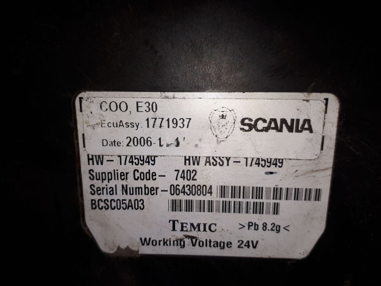 WABCO 1784017. 900226R11. 1759396. 75228-C3B . 176955 liising WABCO 1784017. 900226R11. 1759396. 75228-C3B . 176955: pilt 8