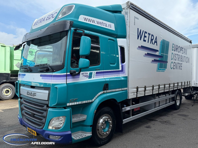 DAF CF 370 FA + Krone, Space Cab, Sliding roof, Loading lift, Euro 6 - Tent veoauto: pilt 3 DAF CF 370 FA + Krone, Space Cab, Sliding roof, Loading lift, Euro 6 - Tent veoauto: pilt 3