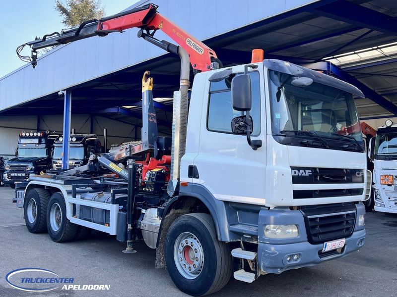 DAF CF 85.410 6x4 Steel springs, Palfinger PK 16001, Palift - Konkstõstukiga veoauto, Kraanaga veoauto: pilt 1 DAF CF 85.410 6x4 Steel springs, Palfinger PK 16001, Palift - Konkstõstukiga veoauto, Kraanaga veoauto: pilt 1