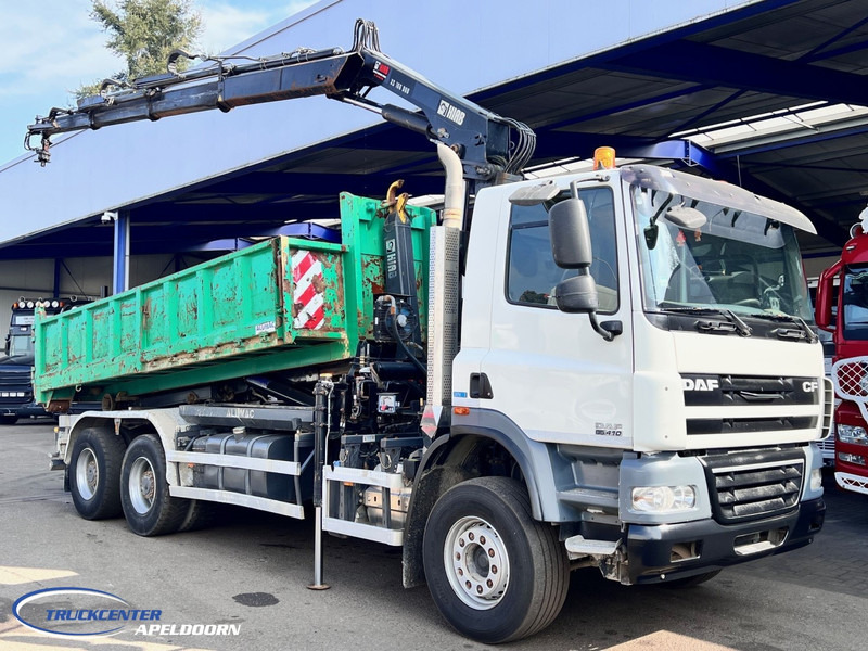 DAF CF 85.410 ATE, Hiab 166, 6x4 Big axle, Steel spring - Konkstõstukiga veoauto, Kraanaga veoauto: pilt 1 DAF CF 85.410 ATE, Hiab 166, 6x4 Big axle, Steel spring - Konkstõstukiga veoauto, Kraanaga veoauto: pilt 1