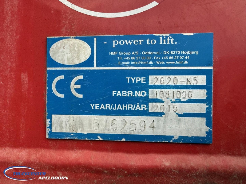 HMF 2620 K5 Afstandsbediening, 2x Extra functie - Kraana-manipulaator: pilt 5 HMF 2620 K5 Afstandsbediening, 2x Extra functie - Kraana-manipulaator: pilt 5