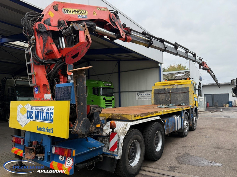 Scania P124-420 Palfinger PK 66000 + Jib, 8x4 Naafreductie, Bladgeveerd, Handgeschakeld - Kraanaga veoauto: pilt 2 Scania P124-420 Palfinger PK 66000 + Jib, 8x4 Naafreductie, Bladgeveerd, Handgeschakeld - Kraanaga veoauto: pilt 2