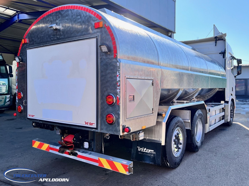 Scania R500 NGS 15000 Liter, Retarder, Steering axle, Stainless steel - Edelstahlt, Milk - Milch - Water - Tsisternauto: pilt 2 Scania R500 NGS 15000 Liter, Retarder, Steering axle, Stainless steel - Edelstahlt, Milk - Milch - Water - Tsisternauto: pilt 2