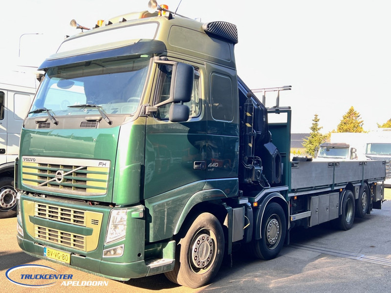 Volvo FH 440 HIAB 800 E4, 8x2 - Madelveok/ Platvormveok, Kraanaga veoauto: pilt 3 Volvo FH 440 HIAB 800 E4, 8x2 - Madelveok/ Platvormveok, Kraanaga veoauto: pilt 3