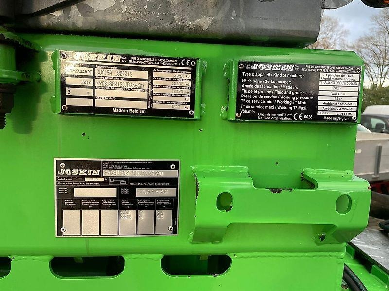 Lägapütt Joskin Quadra 18000 + Joskin 4 meter schijveneg / scheibe: pilt 15 Lägapütt Joskin Quadra 18000 + Joskin 4 meter schijveneg / scheibe: pilt 15