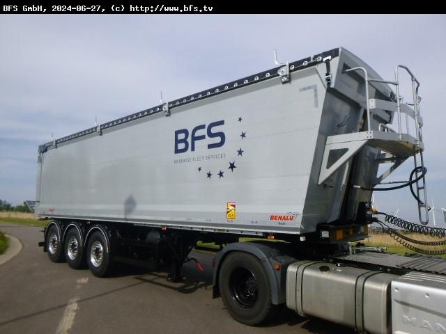 Benalu BULKLINER S 52 m³ Alu-Kastenmulde, Kombiklappe - Kallur-poolhaagis: pilt 1 Benalu BULKLINER S 52 m³ Alu-Kastenmulde, Kombiklappe - Kallur-poolhaagis: pilt 1