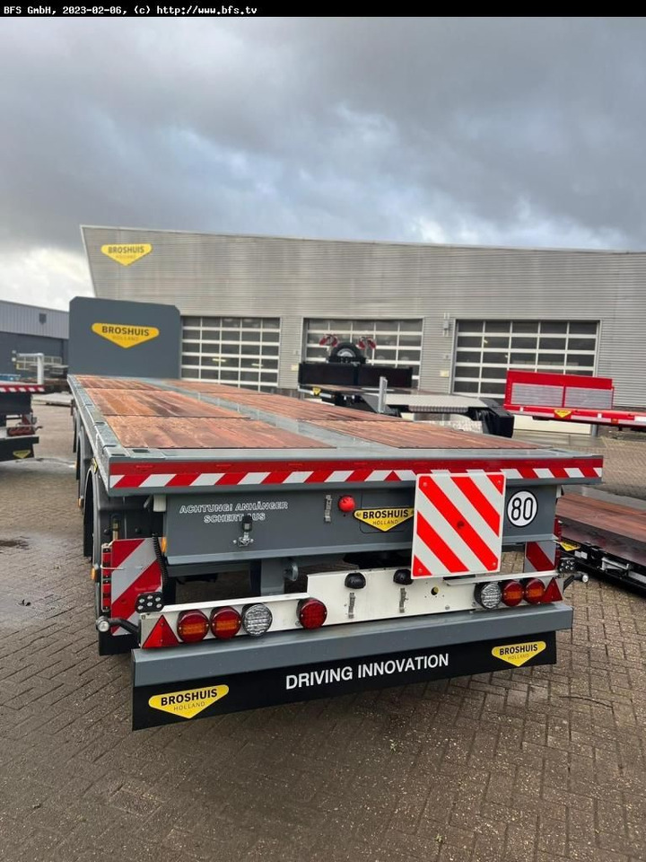 Broshuis Telesattel 1x ausziehbar 3-Achs Telesattel Leich - Platvorm/ Madelpoolhaagis: pilt 4 Broshuis Telesattel 1x ausziehbar 3-Achs Telesattel Leich - Platvorm/ Madelpoolhaagis: pilt 4