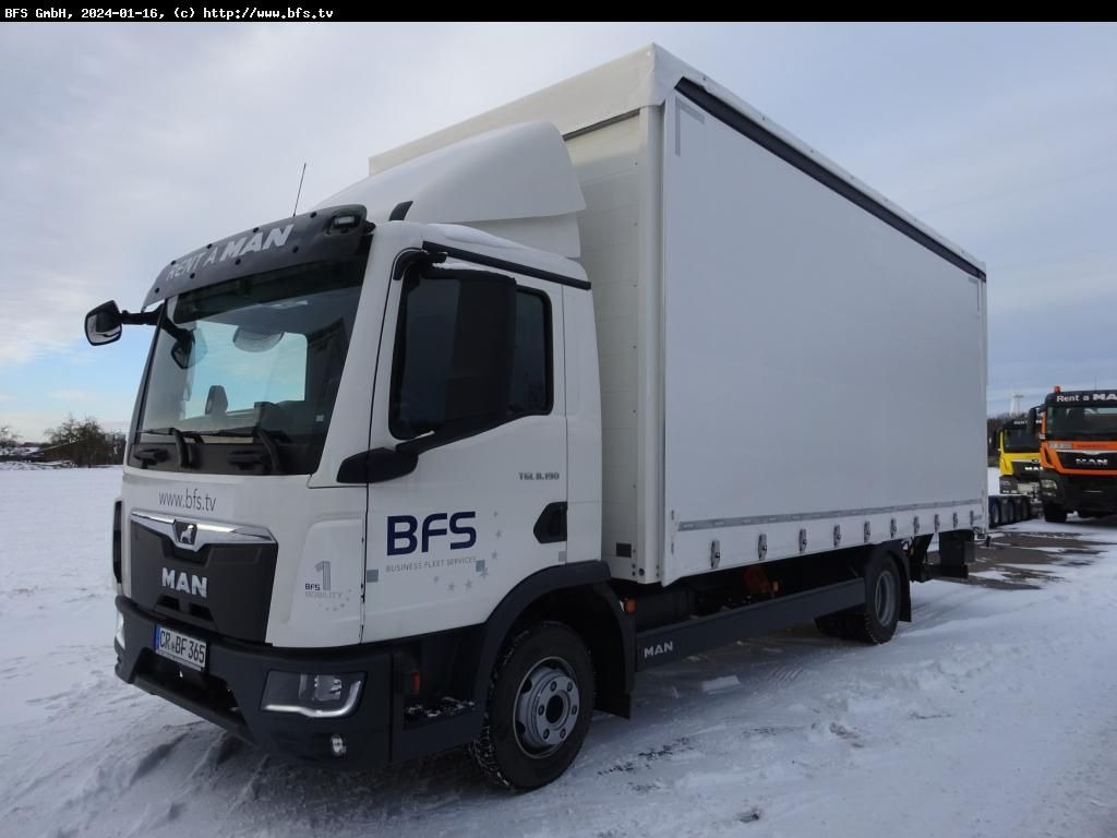 MAN TGL (TG3) 8.190 4x2 BL CH - Tent tarbesõiduk: pilt 1 MAN TGL (TG3) 8.190 4x2 BL CH - Tent tarbesõiduk: pilt 1