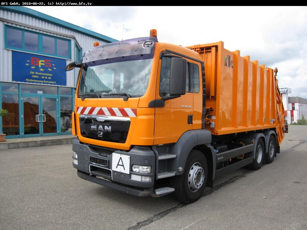 MAN TGS 28.320 6x2-4 BL Sperrmüll Haller M21 x1 C oh - Prügiauto: pilt 1 MAN TGS 28.320 6x2-4 BL Sperrmüll Haller M21 x1 C oh - Prügiauto: pilt 1
