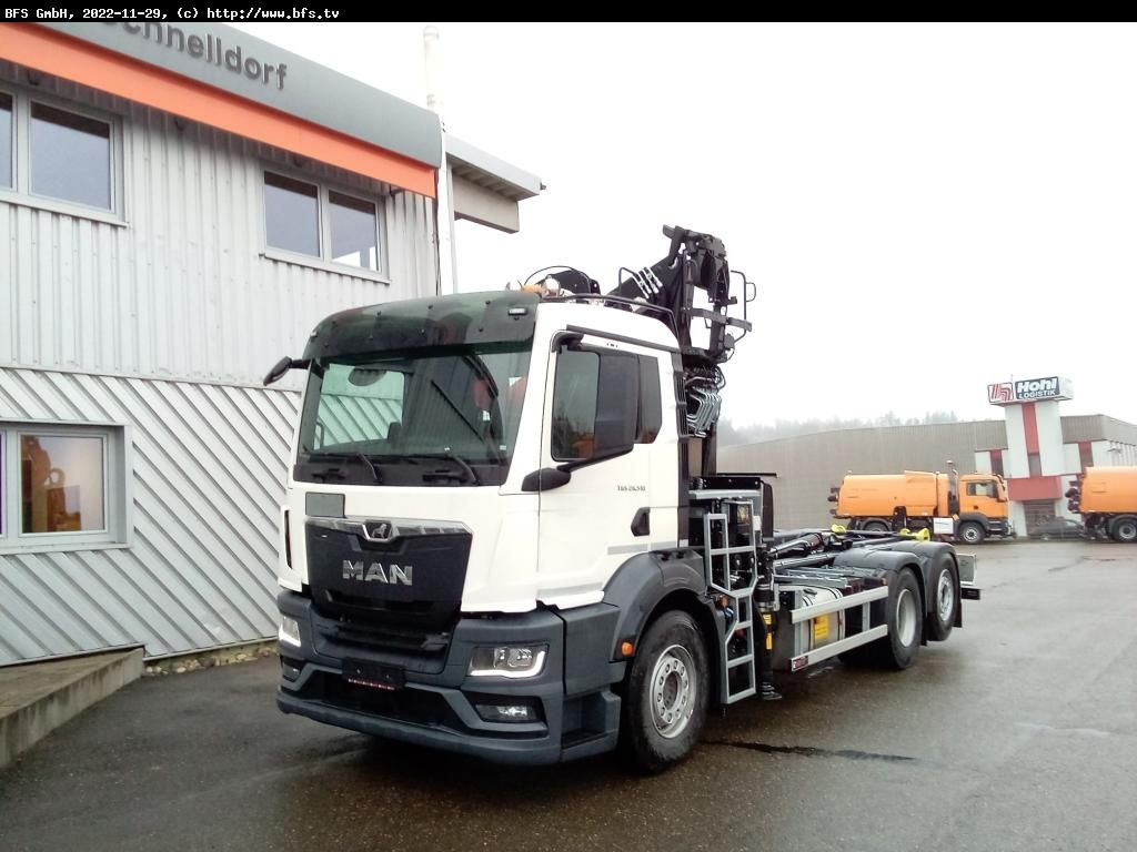 MAN TGS (TG3) 26.510 6x2-4 BL Recyclingkran - Konkstõstukiga veoauto: pilt 1 MAN TGS (TG3) 26.510 6x2-4 BL Recyclingkran - Konkstõstukiga veoauto: pilt 1