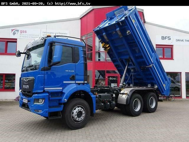 MAN TGS (TG3) 33.470 6x4 BB 3-Achsen, 3-Seiten Meill - Kallurauto: pilt 2 MAN TGS (TG3) 33.470 6x4 BB 3-Achsen, 3-Seiten Meill - Kallurauto: pilt 2