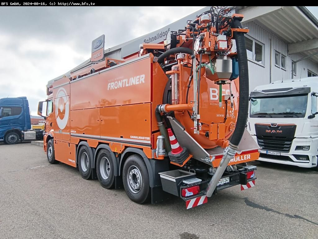 MAN TGS (TG3) 35.510 8x4-4 BL CH Canalmaster F 135 E - Vaakumveok: pilt 3 MAN TGS (TG3) 35.510 8x4-4 BL CH Canalmaster F 135 E - Vaakumveok: pilt 3