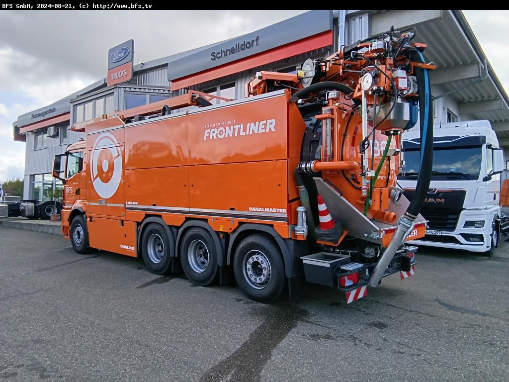 MAN TGS (TG3) 35.510 8x4-4 BL CH MÜLLER Canalmaster - Vaakumveok: pilt 3 MAN TGS (TG3) 35.510 8x4-4 BL CH MÜLLER Canalmaster - Vaakumveok: pilt 3