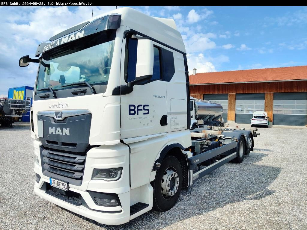 MAN TGX (TG3) 26.470 6x2-4 LL BDF Mildner - Konteinerveduk/ Tõstukiga veoauto: pilt 1 MAN TGX (TG3) 26.470 6x2-4 LL BDF Mildner - Konteinerveduk/ Tõstukiga veoauto: pilt 1