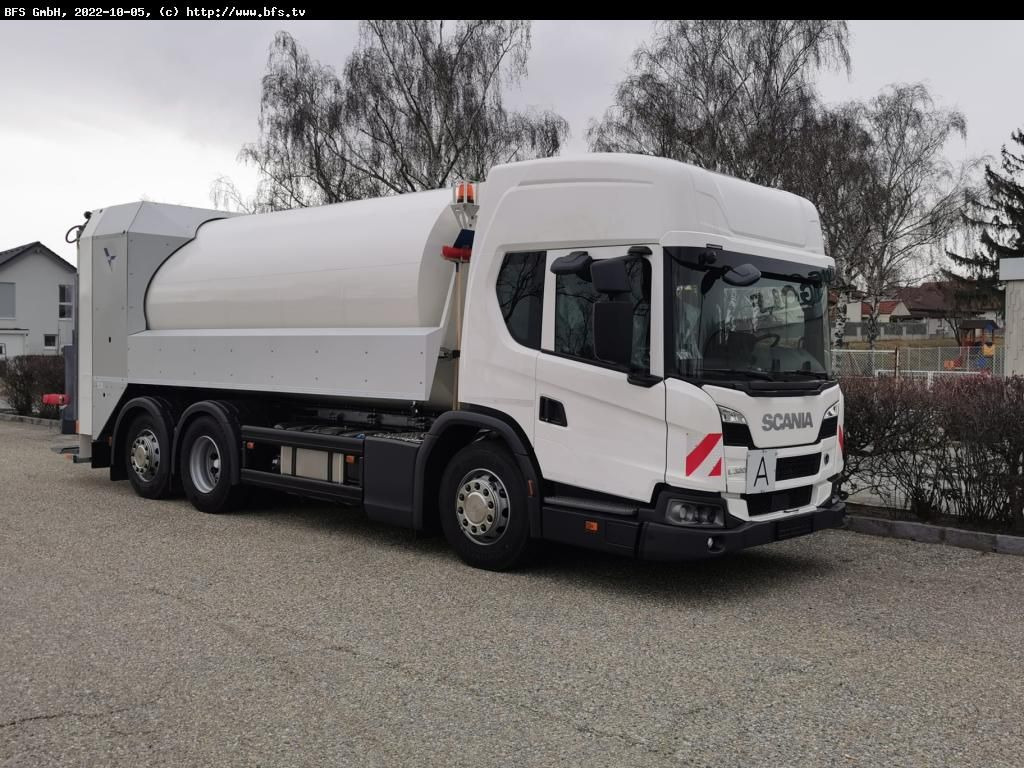 Scania L320 B6x2*4NB HS HL ROTOlympus Typ 205/20,0 Nake - Prügiauto: pilt 1 Scania L320 B6x2*4NB HS HL ROTOlympus Typ 205/20,0 Nake - Prügiauto: pilt 1