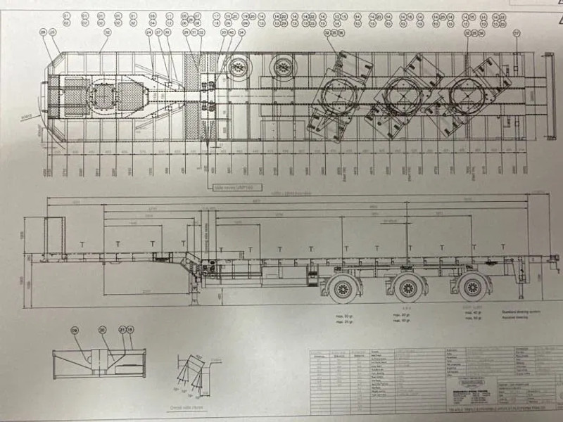 Broshuis 3 X EXTENDABLE TOTALE 42 M + EXTENSION TRACK DEFECTIVE - Madal platvormpoolhaagis: pilt 2 Broshuis 3 X EXTENDABLE TOTALE 42 M + EXTENSION TRACK DEFECTIVE - Madal platvormpoolhaagis: pilt 2