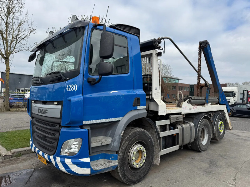 Nöörtõstukiga veoauto DAF CF 400 6X2 - EURO 6 + VDL P-18 + REMOTE + LIFT AXLE: pilt 7