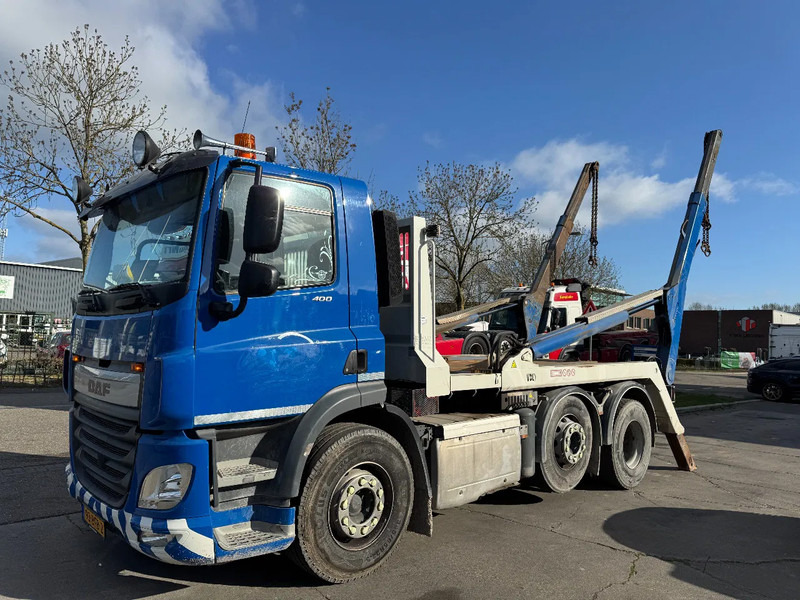 DAF CF 400 6X2 - EURO 6 + VDL P-18 + REMOTE + LIFT AXLE - Nöörtõstukiga veoauto: pilt 1 DAF CF 400 6X2 - EURO 6 + VDL P-18 + REMOTE + LIFT AXLE - Nöörtõstukiga veoauto: pilt 1
