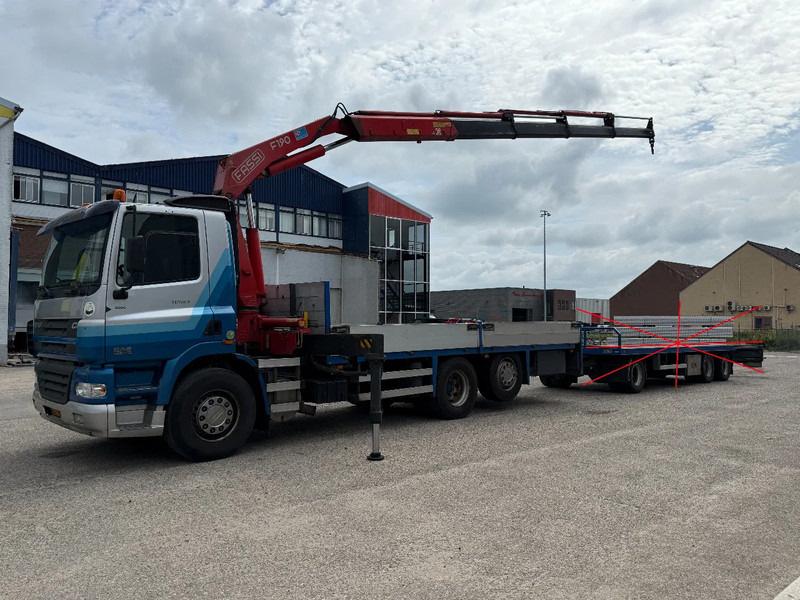 DAF CF 85.380 6X2 + FASSI F190A.24 + REMOTE + WINCH - Madelveok/ Platvormveok, Kraanaga veoauto: pilt 1 DAF CF 85.380 6X2 + FASSI F190A.24 + REMOTE + WINCH - Madelveok/ Platvormveok, Kraanaga veoauto: pilt 1