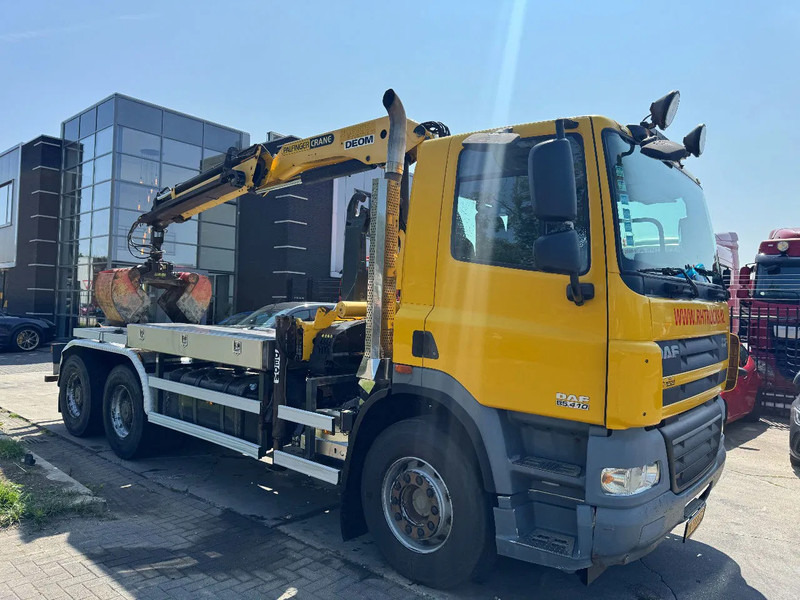 Kraanaga veoauto DAF CF 85.410 6X4 - EURO 5 + PALFINGER PK15500 + REMOTE + PALFINGER HOOK: pilt 16