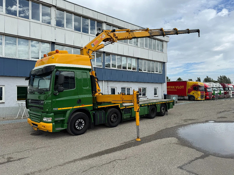 DAF CF 85.410 8X2 HIAB 422EP5 + REMOTE CONTROL - Madelveok/ Platvormveok, Kraanaga veoauto: pilt 1 DAF CF 85.410 8X2 HIAB 422EP5 + REMOTE CONTROL - Madelveok/ Platvormveok, Kraanaga veoauto: pilt 1