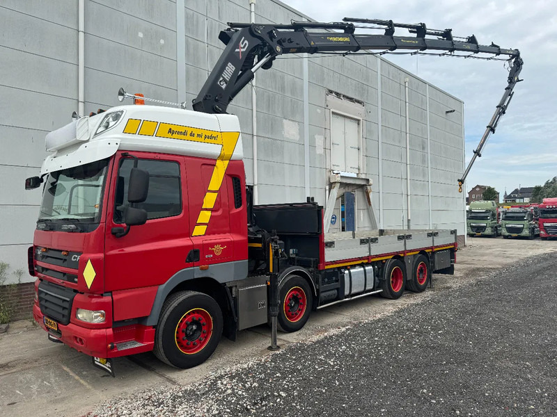 DAF CF 85.460 8X2 HIAB 477E-7 + JIB 75X + REMOTE CONTROL - Kraanaga veoauto: pilt 1 DAF CF 85.460 8X2 HIAB 477E-7 + JIB 75X + REMOTE CONTROL - Kraanaga veoauto: pilt 1