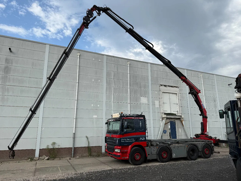 DAF CF 85.460 8X2 + YEAR 2016 HMF CRANE 2620-K4 + FLYJIB + WINCH + REMOTE - Veoauto - kaablisüsteem, Kraanaga veoauto: pilt 4 DAF CF 85.460 8X2 + YEAR 2016 HMF CRANE 2620-K4 + FLYJIB + WINCH + REMOTE - Veoauto - kaablisüsteem, Kraanaga veoauto: pilt 4