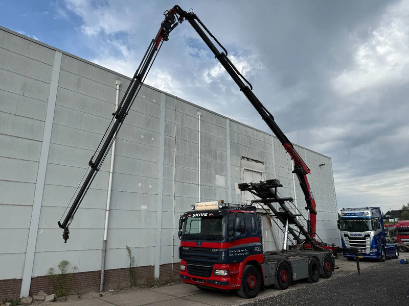 DAF CF 85.460 8X2 + YEAR 2016 HMF CRANE 2620-K4 + FLYJIB + WINCH + REMOTE - Kraanaga veoauto: pilt 2 DAF CF 85.460 8X2 + YEAR 2016 HMF CRANE 2620-K4 + FLYJIB + WINCH + REMOTE - Kraanaga veoauto: pilt 2