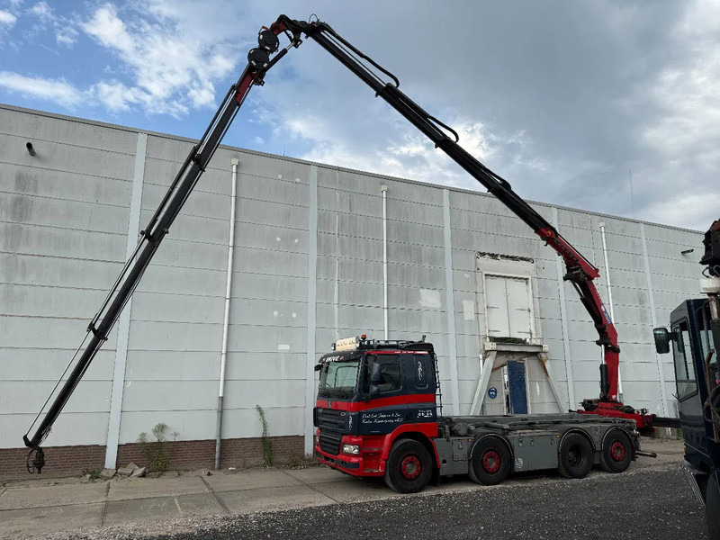 DAF CF 85.460 8X2 + YEAR 2016 HMF CRANE 2620-K4 + FLYJIB + WINCH + REMOTE - Kraanaga veoauto: pilt 4 DAF CF 85.460 8X2 + YEAR 2016 HMF CRANE 2620-K4 + FLYJIB + WINCH + REMOTE - Kraanaga veoauto: pilt 4