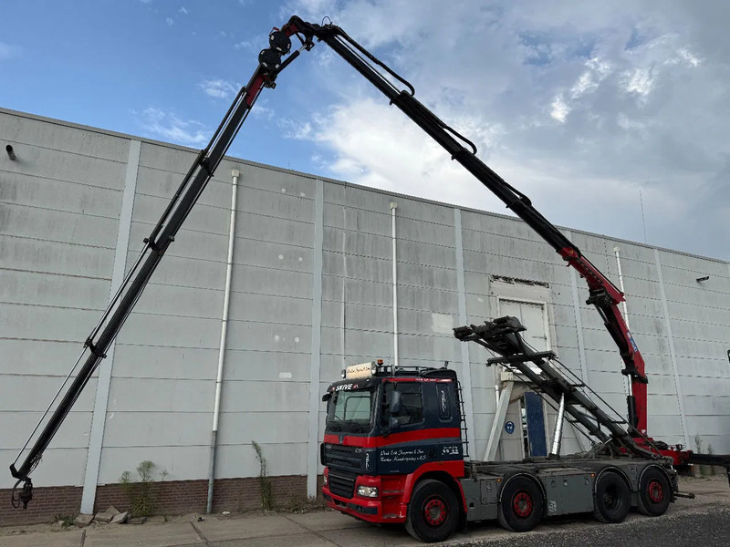 DAF CF 85.460 8X2 + YEAR 2016 HMF CRANE 2620-K4 + FLYJIB + WINCH + REMOTE - Kraanaga veoauto: pilt 1 DAF CF 85.460 8X2 + YEAR 2016 HMF CRANE 2620-K4 + FLYJIB + WINCH + REMOTE - Kraanaga veoauto: pilt 1