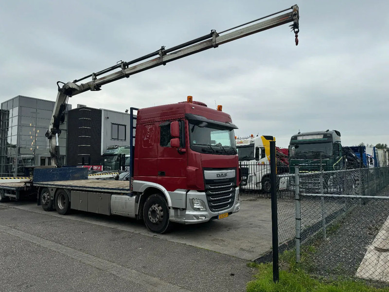 DAF XF 510 6X2 EURO 6 + HIAB 166 HI PRO + REMOTE CONTROL - Kraanaga veoauto: pilt 4 DAF XF 510 6X2 EURO 6 + HIAB 166 HI PRO + REMOTE CONTROL - Kraanaga veoauto: pilt 4