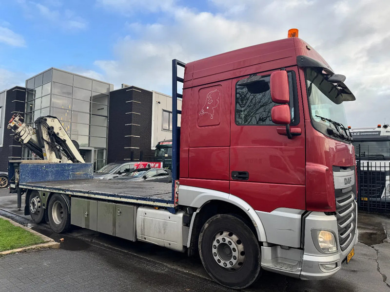 DAF XF 510 6X2 EURO 6 + HIAB 166 HI PRO + REMOTE CONTROL - Madelveok/ Platvormveok, Kraanaga veoauto: pilt 5 DAF XF 510 6X2 EURO 6 + HIAB 166 HI PRO + REMOTE CONTROL - Madelveok/ Platvormveok, Kraanaga veoauto: pilt 5