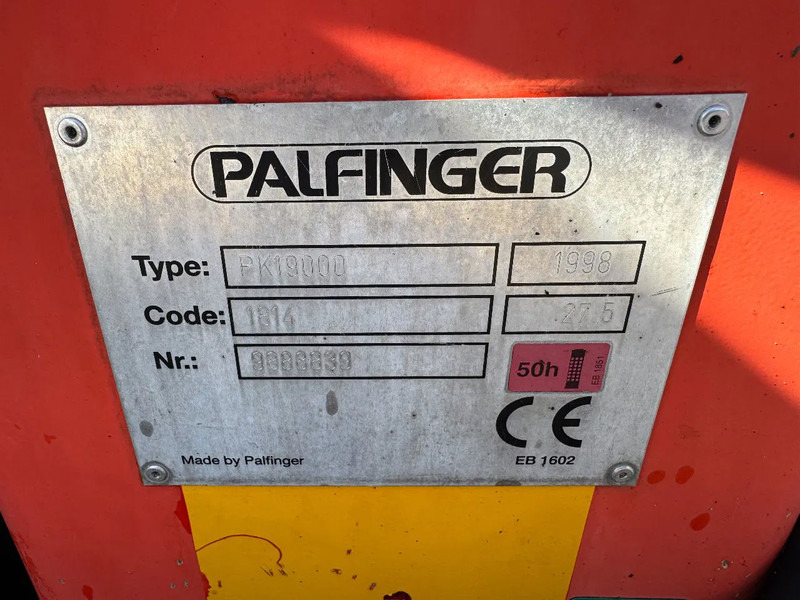 Kraanaga veoauto Ginaf M 3232 S 6X2 - EURO 2 + PALFINGER PK19000 + REMOTE + PALIFT HOOK: pilt 11