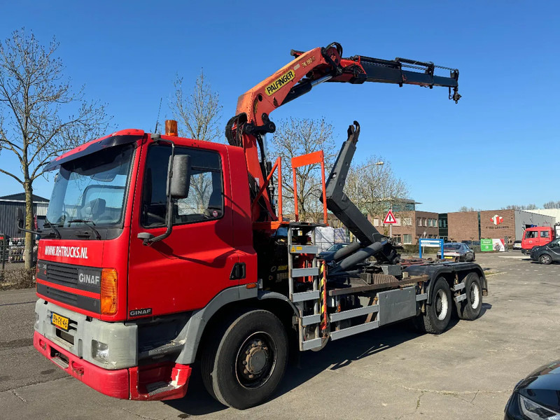 Ginaf M 3232 S 6X2 - EURO 2 + PALFINGER PK19000 + REMOTE + PALIFT HOOK - Konkstõstukiga veoauto, Kraanaga veoauto: pilt 1 Ginaf M 3232 S 6X2 - EURO 2 + PALFINGER PK19000 + REMOTE + PALIFT HOOK - Konkstõstukiga veoauto, Kraanaga veoauto: pilt 1