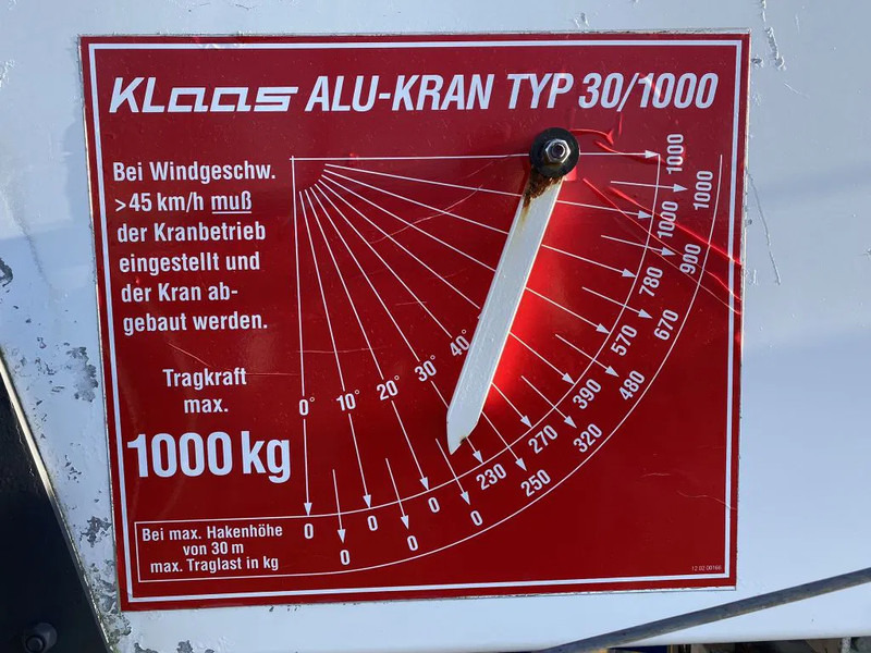 Kraanaga veoauto Iveco EuroCargo 90 E18 - EURO 5 + KLAAS ALU-KRAN 30 METER MET REMOTE: pilt 15